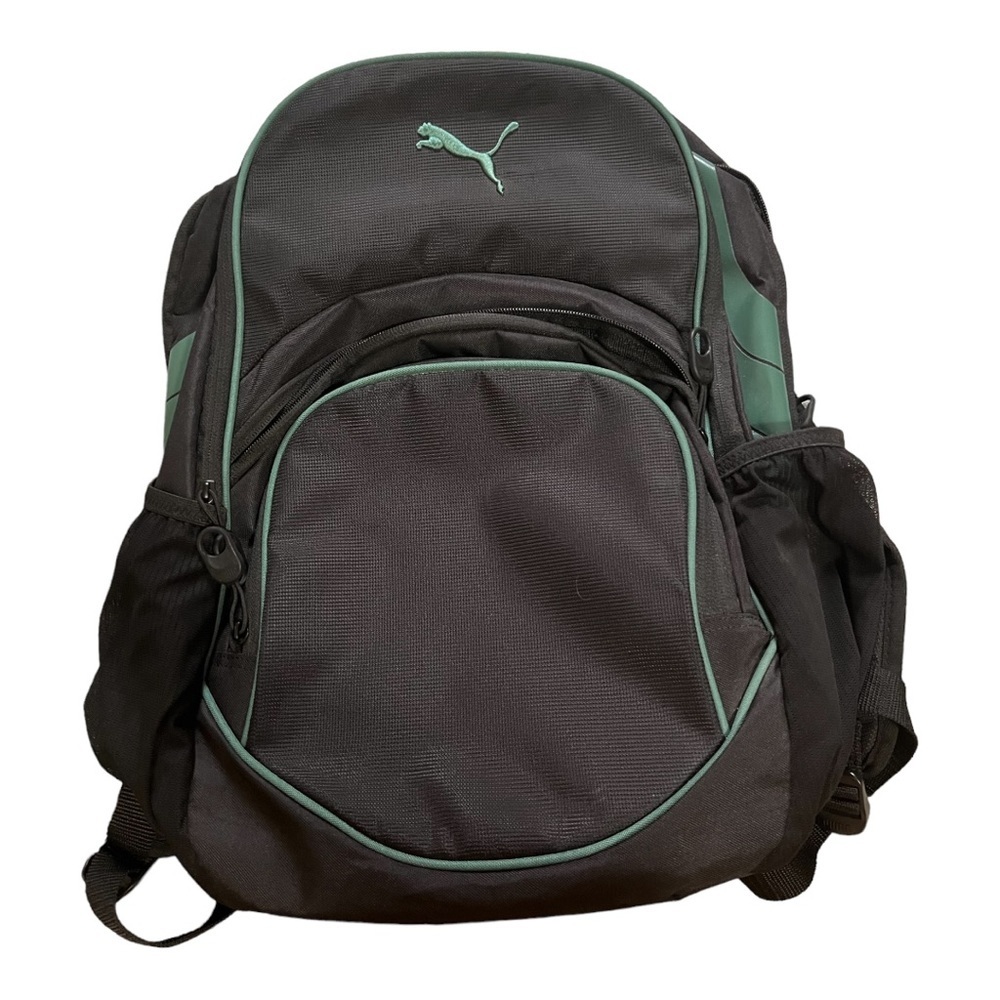 Puma Formation Soccer Ball Backpack Black/Green